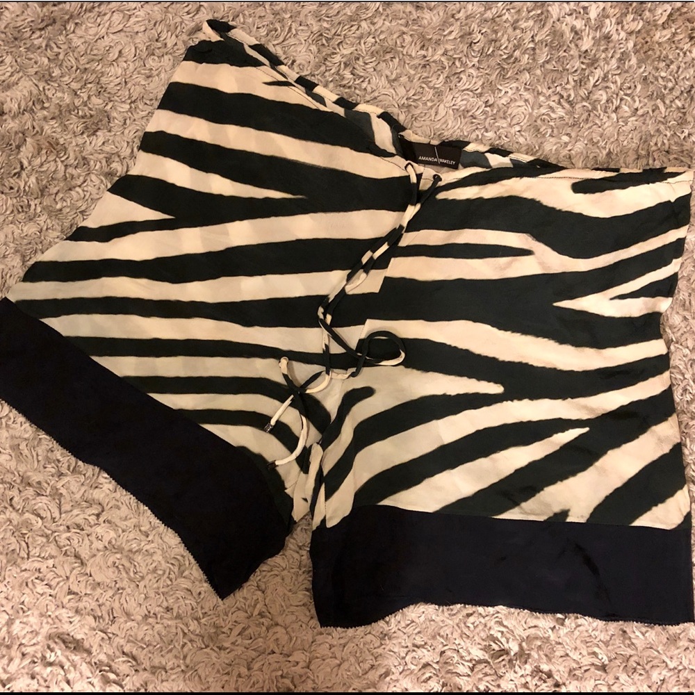 Amanda Wakeley Silk Shorts